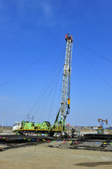 Fototapeta premium The oil pump