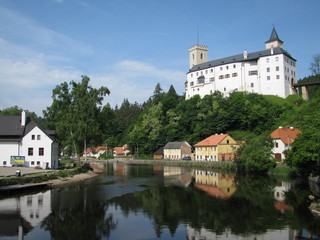 Fototapeta na wymiar Rozmberk - Bohemia - Czech Republic
