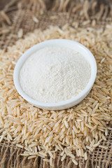 brown rice flour