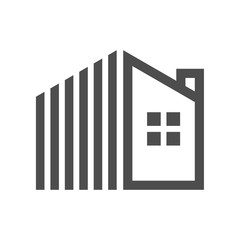 Luxury Residence Grey Stripe