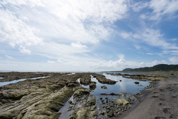 千葉・南房総の海岸沿いの風景
