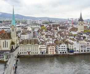 Fototapeta premium Zurich in Switzerland