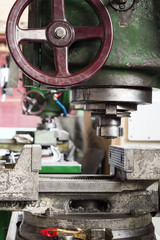 Mechanical vertical milling machine.