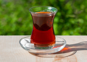 Tea in a glass