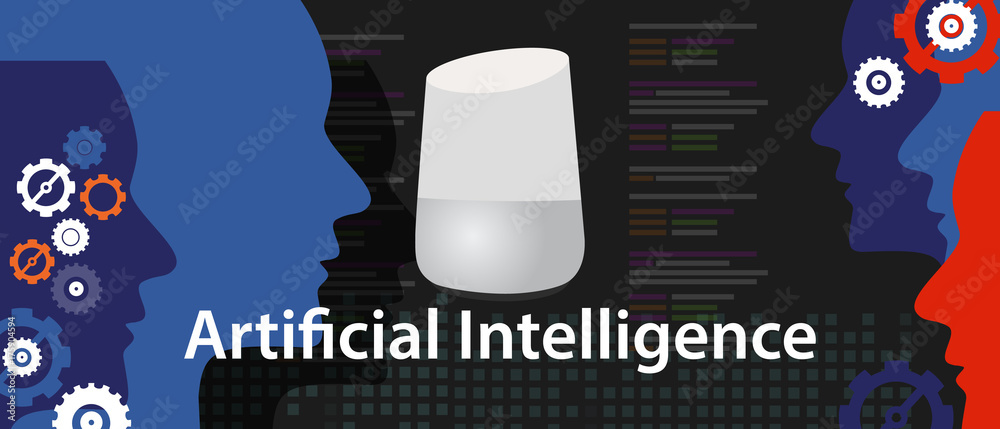 Poster ai artificial intelligence smart home digital assistant speaker technology device internet of things