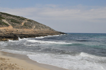 Cala Torta beach in Majorca