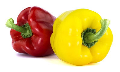 Bulgarian pepper isolated on white background