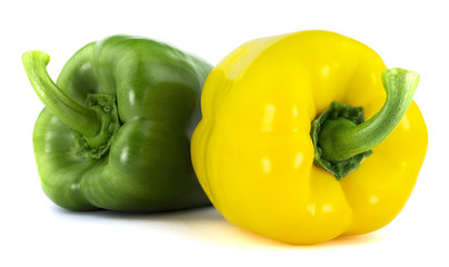 Bulgarian pepper isolated on white background