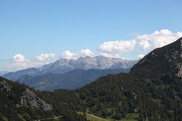 Fototapeta na wymiar Bavarian Alps near Berchtesgaden