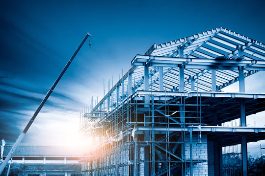Steel frame structure