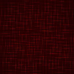 Abstract background with red neon lines. Vector illustration