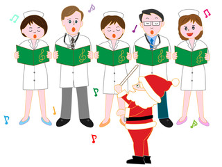 医療スタッフのクリスマスコンサート