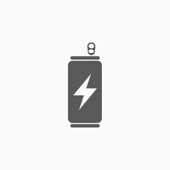 energy drink can icon