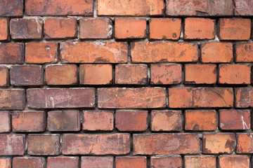 Fototapeta premium Background of old brick wall pattern texture.