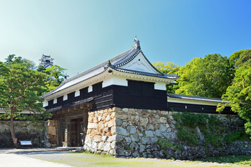 高知城追手門　高知県高知市