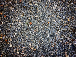 Background texture of stone wall, old grunge interior, vintage background