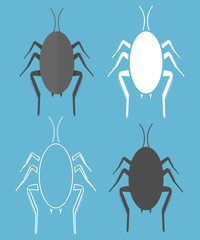 Cockroach icons