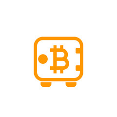 bitcoin secure deposit, strongbox icon