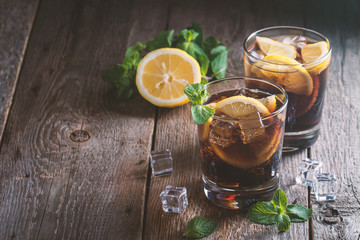 Fresh made Cuba Libre