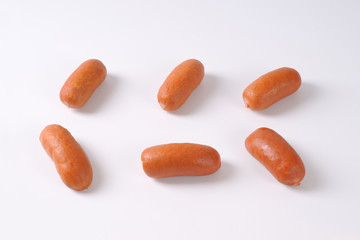 short thick sausages