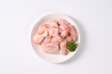 raw chicken wings