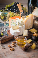 various types of cheese