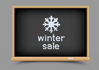 blackboard winter sale
