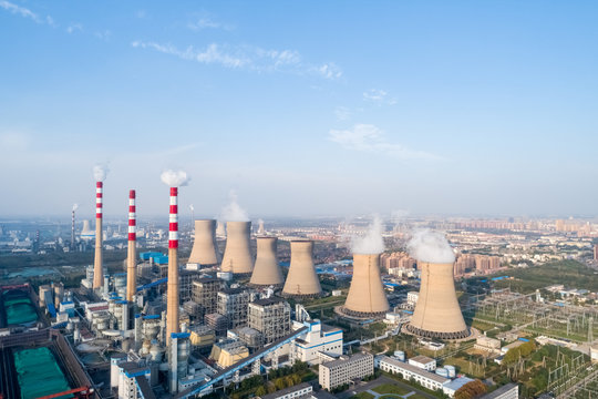 modern large thermal power plant