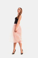 Beautiful fashion model