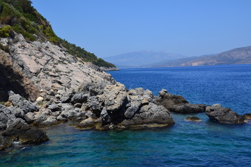 Fototapeta na wymiar beauty of the Aegean Sea
