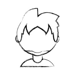 young man  vector illustration
