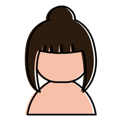 little japanese doll shirtless kawaii character