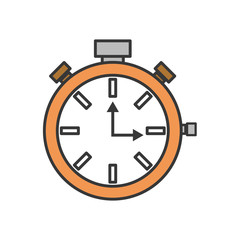 clock  vector illustration