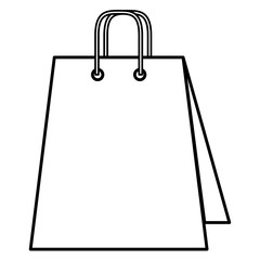 shopping bag isolated icon