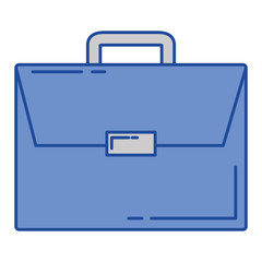 portfolio briefcase isolated icon