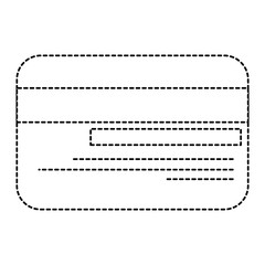 credit card isolated icon