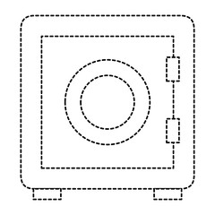 safe box isolated icon