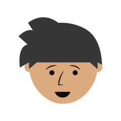 cartoon man icon