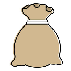 money bag isolated icon