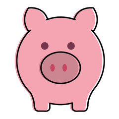 Obraz na płótnie Canvas piggy savings isolated icon