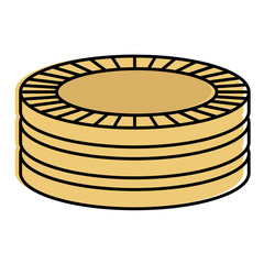 coins money isolated icon