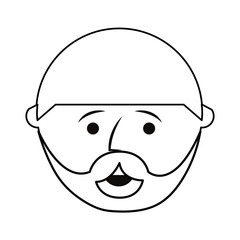 cartoon man icon