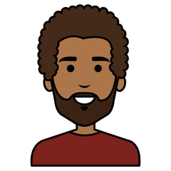 young black man avatar character
