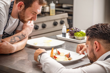 Chefs are brainstorming