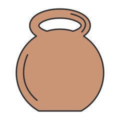 weight lifting device icon