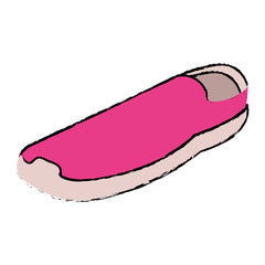 sport shoes isolated icon