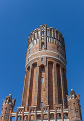 Fototapeta na wymiar Water tower in the historic center of Luneburg