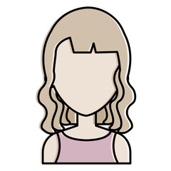 beautiful woman avatar character