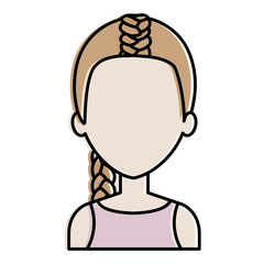 beautiful woman avatar character