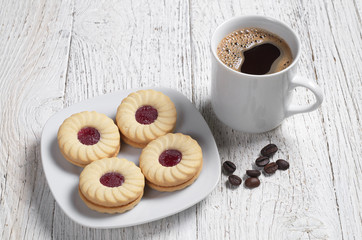 Coffee and cookies